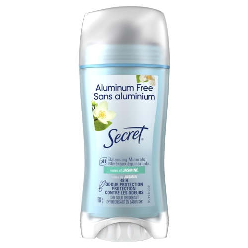 Secret Alumium Free Deodorant for Women Real Jasmine, 68 g