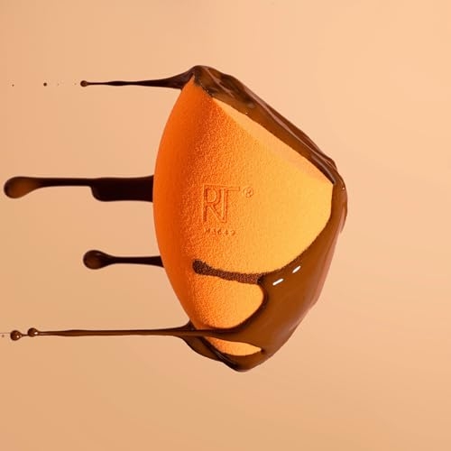 Real Techniques Miracle Complexion Sponge, Makeup Blender for Liquid and Cream Foundation, Full Coverage, Streak-Free Professional Makeup Tool, Cruelty Free, Vegan, Latex Free, 4 Count - Image 7