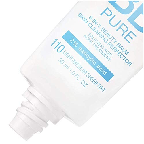 Maybelline Dream Pure Skin Clearing BB Cream, 8-in-1 Skin Perfecting Beauty Balm With 2% Salicylic Acid, Sheer Tint Coverage, Oil-Free, Medium, 1 Count - Image 3
