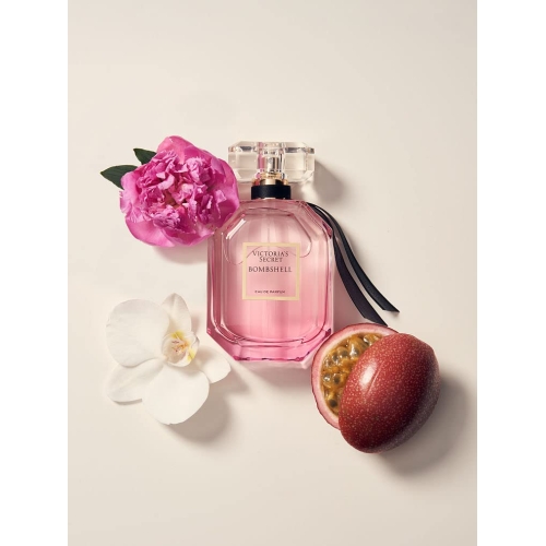 Victoria's Secret Bombshell Eau de Parfum, Notes of Purple Passion Fruit, Shangri-La Peony & Vanilla Orchid, Perfumes for Women (3.4 oz) - Image 4