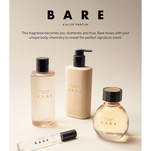 Victoria's Secret Bare Eau de Parfum, Notes of Australian Sandalwood, Mandarin Madagascar & Egyptian Violet, Perfumes for Women (3.4 oz) - Image 3
