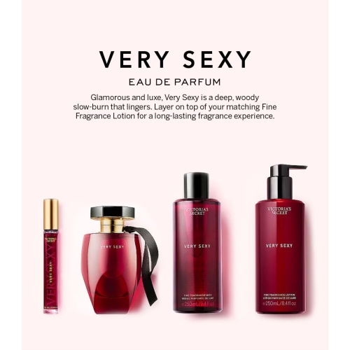 Victoria's Secret Very Sexy Eau de Parfum, Notes of Vanilla Orchid, Sun-Drenched Clementine & Wild Blackberry, Perfumes for Women (1.7 oz) - Image 6