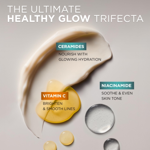 L'Oreal Paris Bright Reveal Vitamin C Glow Moisturizer, Supercharged Facial Moisturizer to Brighten Skin, Even Tone and Hydrate for 72HRs, Includes SPF 50 Sample - Image 7