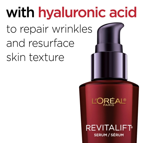 L'Oreal Paris Revitalift Triple Power Anti-Aging Concentrated Face Serum, Hyaluronic Acid and Pro-Xylane, Reduces Wrinkles 1 oz - Image 4