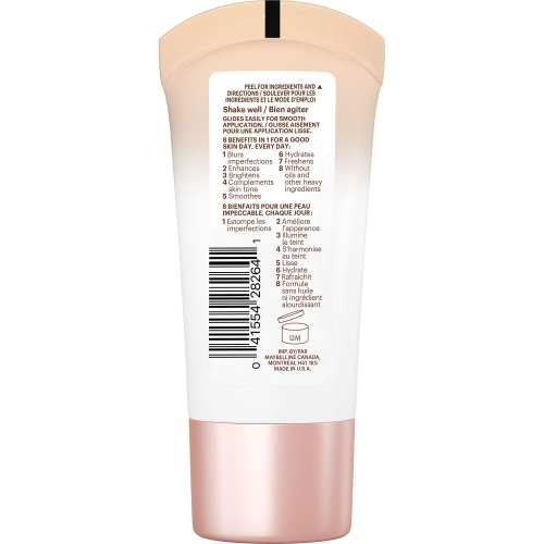 Maybelline Dream Fresh Skin Hydrating BB cream, 8-in-1 Skin Perfecting Beauty Balm with Broad Spectrum SPF 30, Sheer Tint Coverage, Oil-Free, Medium, 1 Fl Oz - Image 2