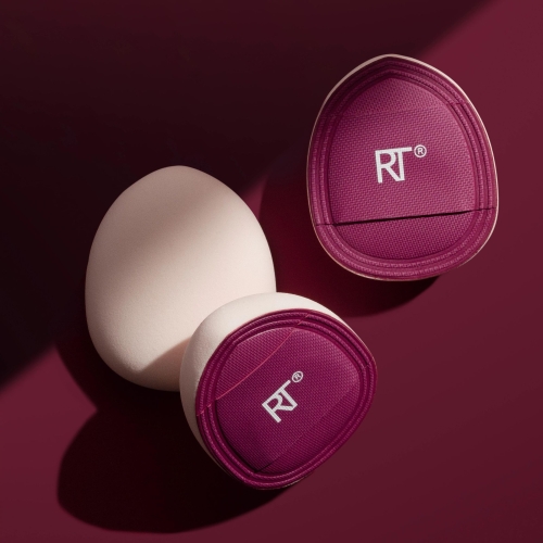 Real Techniques Cherry On Top Mini Marshmallow Puff Trio, Mini Makeup Puffs For Concealer & Foundation, Spot Correcting & Blending, Dry Use Beauty Sponge, Travel Size, Vegan & Cruelty-Free, 3 Count - Image 4