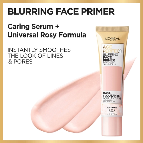 L'Oreal Paris Age Perfect Face Blurring Primer Infused with Caring Serum Smoothes Liners and Pores - Image 6