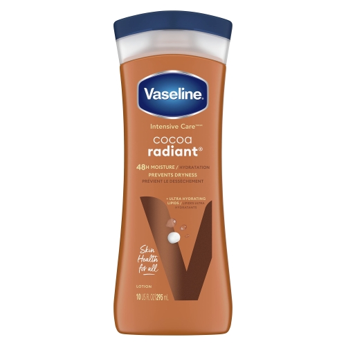 Vaseline Intensive Care™ Cocoa Radiant Body Lotion for dry skin with 48H moisture + ultra hydrating lipids 295 ml