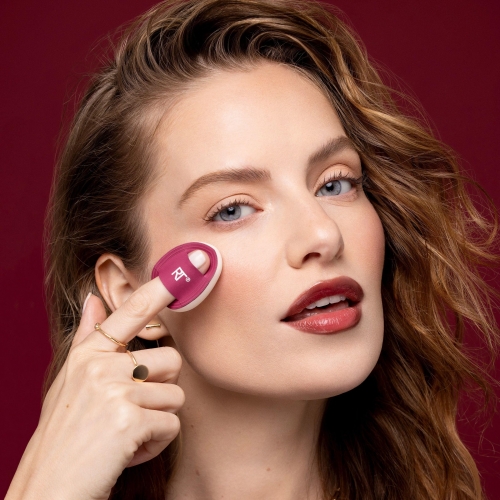 Real Techniques Cherry On Top Mini Marshmallow Puff Trio, Mini Makeup Puffs For Concealer & Foundation, Spot Correcting & Blending, Dry Use Beauty Sponge, Travel Size, Vegan & Cruelty-Free, 3 Count - Image 6