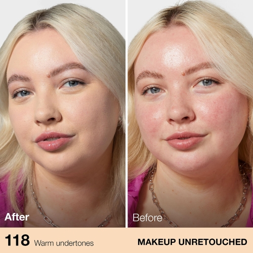 Maybelline Fit Me Matte + Poreless Liquid Oil-Free Foundation Makeup, Light Beige, 1 Count (Packaging May Vary) - Image 7